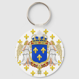 Royal Standard Of The Kingdom Of France, France Key Ring