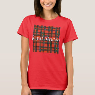 Royal Stewart clan Plaid Scottish tartan T-Shirt