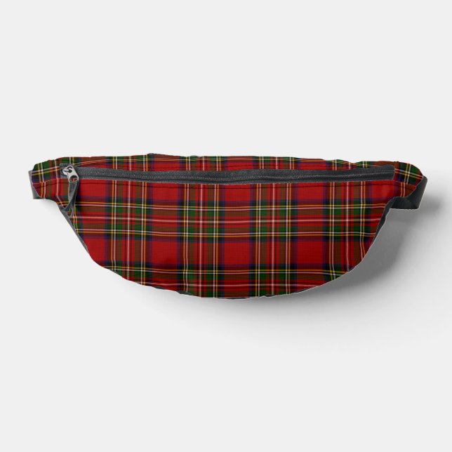 Royal Stewart Clan Tartan Plaid  Bum Bags (Lay Down)