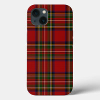 Royal Stewart Clan Tartan Plaid 