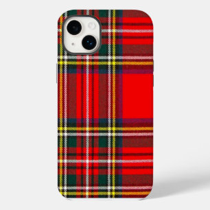 Royal Stewart Clan Tartan Plaid iPhone 14 Plus Case