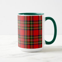 Royal Stewart Clan Tartan Plaid