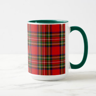 Royal Stewart Clan Tartan Plaid Mug