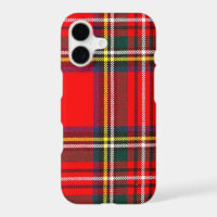 Royal Stewart Clan Tartan Plaid Pattern