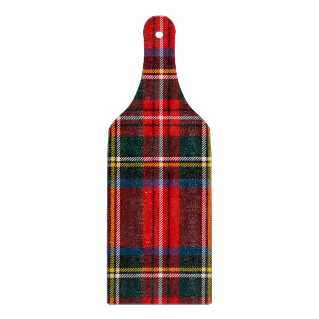 Royal Stewart Plaid Cutting Board (Front)