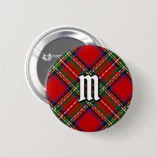 Royal Stewart Tartan 6 Cm Round Badge