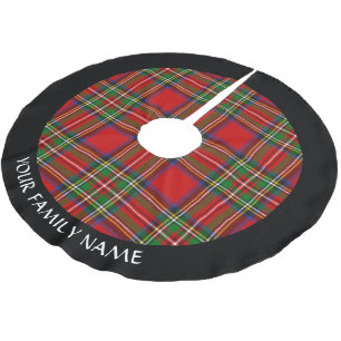 Royal Stewart Tartan Brushed Polyester Tree Skirt