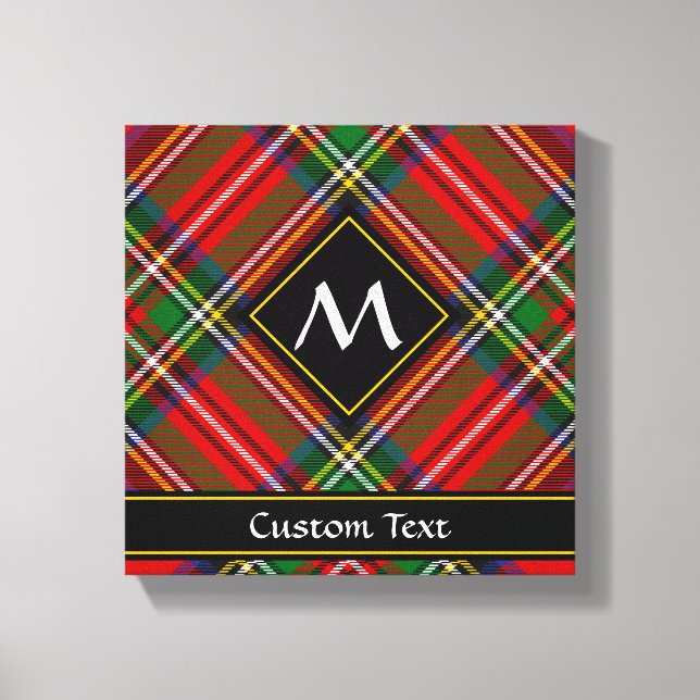 Royal Stewart Tartan Canvas Print (Front)