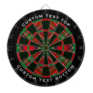 Royal Stewart Tartan Dartboard