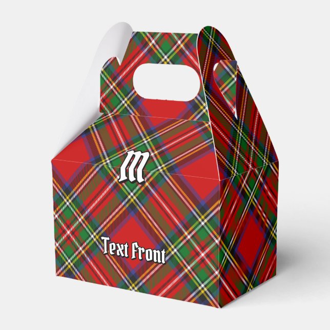 Royal Stewart Tartan Favour Box (Front Side)