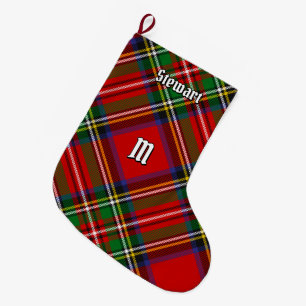 Royal Stewart Tartan Large Christmas Stocking