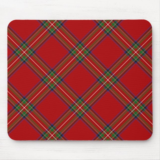 Royal Stewart Tartan Mousepad (Front)