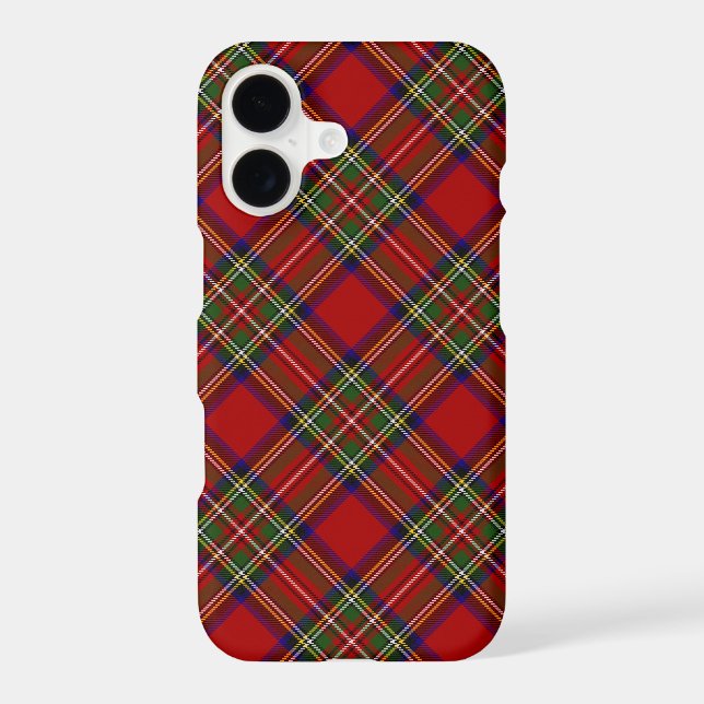 Royal Stewart Tartan Plaid Scottish Pattern (Back)