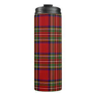 Royal Stewart Tartan Plaid Scottish Pattern Thermal Tumbler