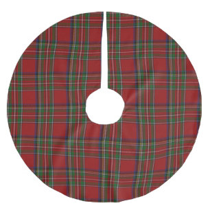 Royal Stewart Tartan Plaid Tree Skirt