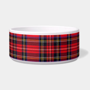 Royal Stewart tartan red black plaid