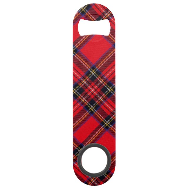 Royal Stewart tartan red black plaid (Front)