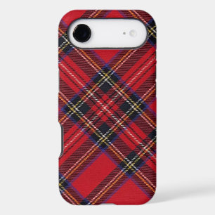 Royal Stewart tartan red black plaid