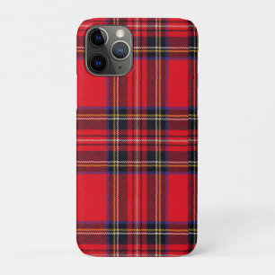 Royal Stewart tartan red black plaid iPhone 11 Pro Case
