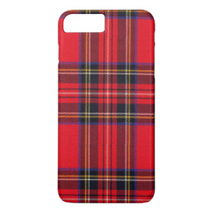 Royal Stewart tartan red black plaid iPhone 8 Plus/7 Plus Case