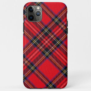 Royal Stewart tartan red black plaid iPhone 11 Pro Max Case