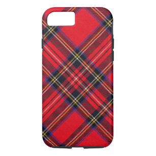 Royal Stewart tartan red black plaid iPhone 8/7 Case
