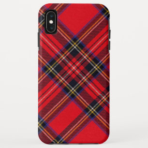 Royal Stewart tartan red black plaid iPhone XS Max Case