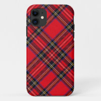 Royal Stewart tartan red black plaid