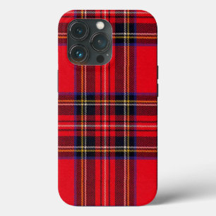 Royal Stewart tartan red black plaid iPhone 13 Pro Case