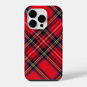 Royal Stewart tartan red black plaid iPhone 14 Pro Case