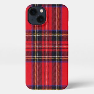 Royal Stewart tartan red black plaid iPhone 13 Case