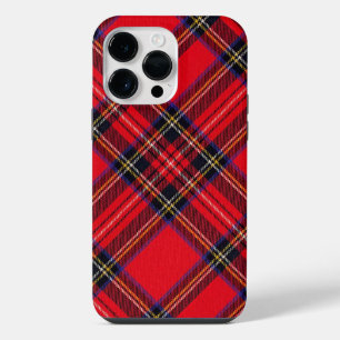 Royal Stewart tartan red black plaid iPhone 14 Pro Max Case