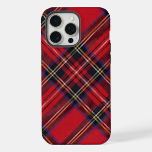 Royal Stewart tartan red black plaid iPhone 15 Pro Max Case