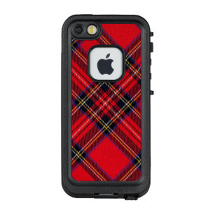 Royal Stewart tartan red black plaid LifeProof FRÄ’ iPhone SE/5/5s Case