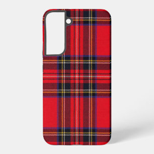 Royal Stewart tartan red black plaid Samsung Galaxy Case