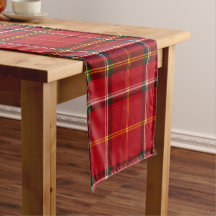 Royal Stewart Tartan Red Gold Scottish Plaid