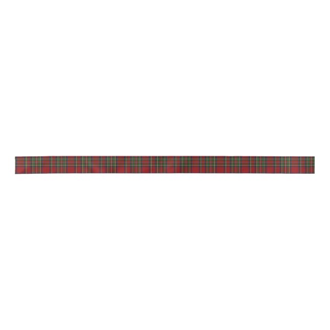 Royal Stewart Tartan Ribbon Satin Ribbon (Front)