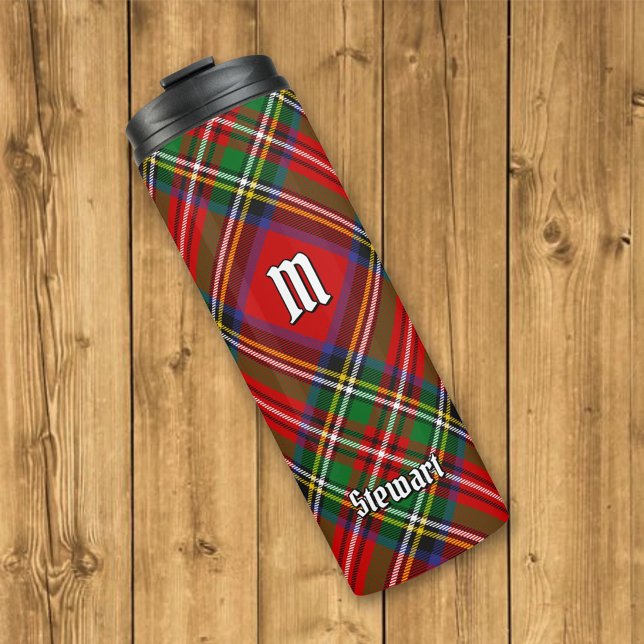 Royal Stewart Tartan Thermal Tumbler (Creator Uploaded)