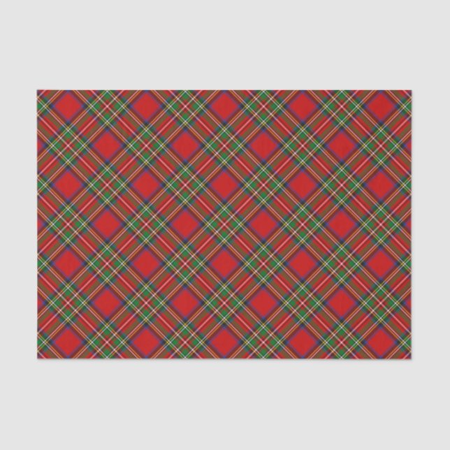 Royal Stewart Tartan Tissue Paper (Front)