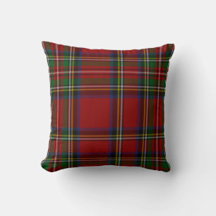Royal Stewart Tartan Traditional Plaid Cushion