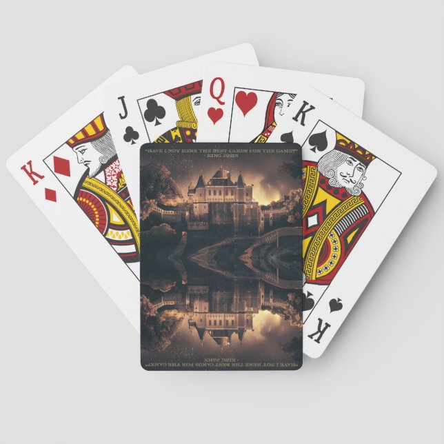 "Royal Strategies" Playing Cards (Back)