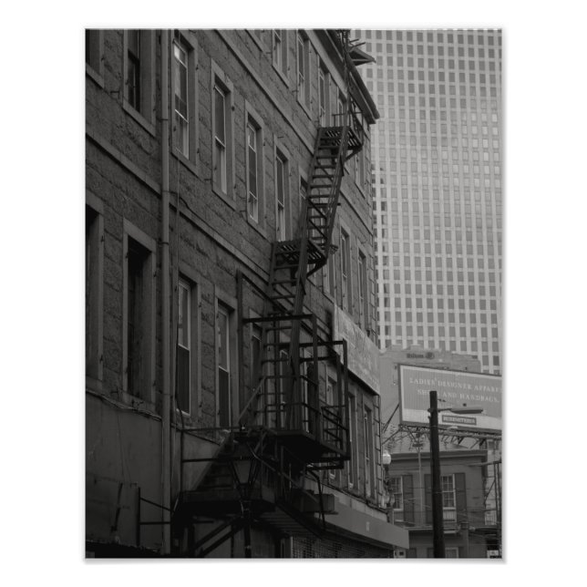 Royal Street Contrasts Photo Print (Front)