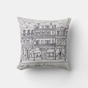 Royal Street New Orleans, Louisiana Cushion
