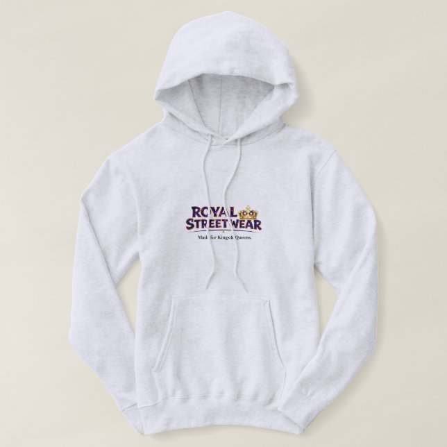 **Royal Streetwear — Made for Kings & Queens.** Hoodie (Design Front)