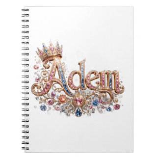 Royal Style Adam Design Notebook