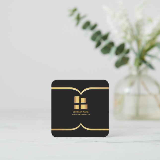 Royal Style Business Card (Standing Front)