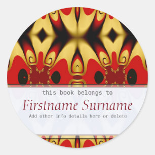 Royal Suite Bookplate Sticker