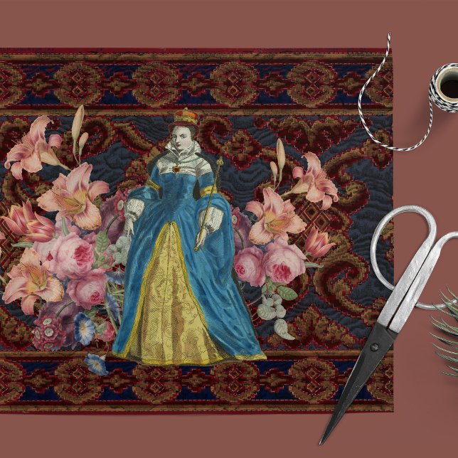 Royal Tapestry Floral Decoupage Tissue Paper (Creator Uploaded)