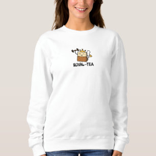 Royal-Tea Funny Tea Pun Kawaii King Teabag Sweatshirt
