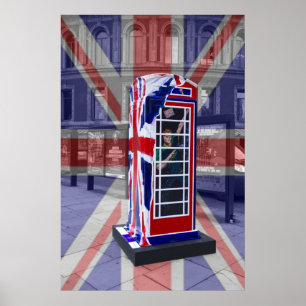 Royal telephone box poster